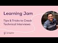 Progate Learning Jam | Tips and Tricks to Crack Technical Interviews with Hrishikesh Suslade