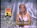 Kristin Chenoweth wins 1999 Tony Award for Best Featured Actress in a Musical