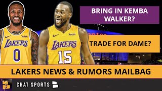 Lakers News & Rumors Mailbag: Lakers Trade For Damian Lillard? Make A Move For Kemba Walker?