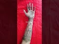 #shorts very stylish beautiful front hand mehendi design #henna #easy #@Rajyashuhennaart