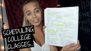 SCHEDULING COLLEGE CLASSES...what I wish I knew!