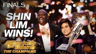 Shin Lim Is THE WINNER! - America's Got Talent: The Champions