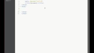 02 Basic HTML document structure | HTML Course