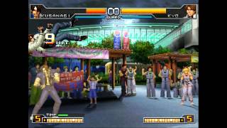 KOF 2002 UM 裏草薙 KUSANAGI Combo 1