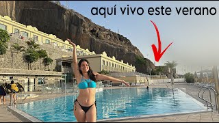 😱 VIVIENDO entre MONTAÑAS en el sur de GRAN CANARIA 🇮🇨 milanoo👙