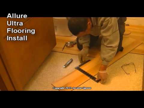 Allure Ultra Bathroom Floor Install Allure Ultra Bathroom Floor Install
