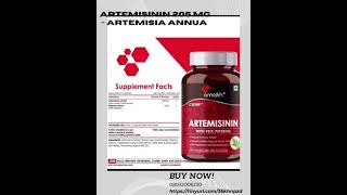 Artemisinin 205 mg- Artemisia Annua- Sweet Wormwood Extract 60 Capsule Vegan Safe,