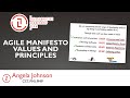 Agile Manifesto Values and Principles for Scrum Training by Collaborative Leadership Team