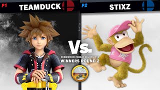 Fernwood Friday Fights #13 / TeamDuck (Sora) Vs. stixz (Diddy) (Winners R2)