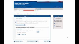 PECOS Enrollment Tutorial – Change of Information for an Individual Provider