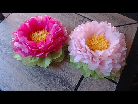 How to make tissue paper flower- super easy method/ Christmas decoration How to make tissue paper flower- super easy method/ Christmas decoration