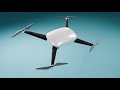 Model and Animated Drone in 3D