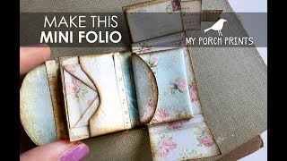 Mini Folio Tutorial from My Porch Prints