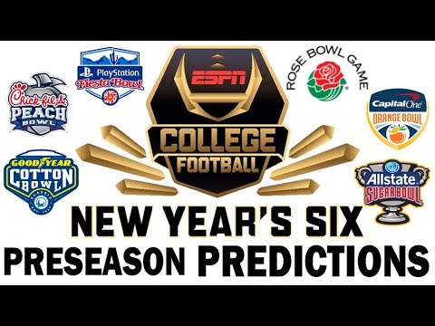 2022-23 New Year's Six Bowl Predictions - YouTube