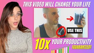 THE BEST Alex Becker Video EVER (4 Tips to Increase Productivity) | Divine Reacts