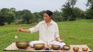 SINGING BOWL THERAPY FOR STRESS AND ANXIETY part 2