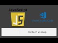 JavaScript Interview Question map vs forEach : When to Use Each