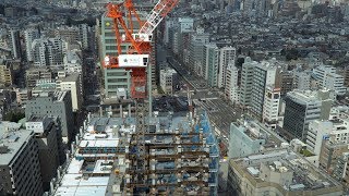 文京GARDEN（ガーデン）の建設状況（2019年3月17日）