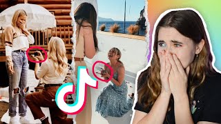 REACTING TO LESBIAN COUPLE TIKTOK PROPOSALS THAT WILL MAKE YOU CRY