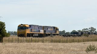 7XM4 Pacific National Steel Train (10/1/2021) - PoathTV Australian Railways