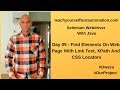 Find Elements On Web Page With Link Text Xpath And CSS Locators | Locators In Selenium