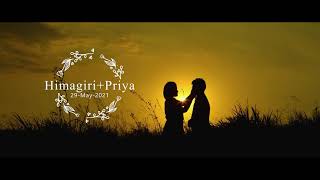 Best || cinematic || Hima Giri  &  Priya Wedding Invitation video || Save The date video || 2021 ||