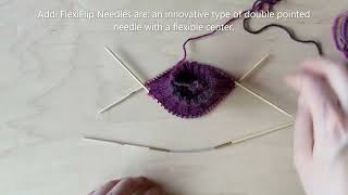 Small Circular Knitting Option 3 - Addi FlexiFlip Circular Needles