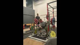 1x1 squat 210kg @7