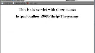 Lesson5 Servlet Mapping | Java Servlet JSP Tutorial