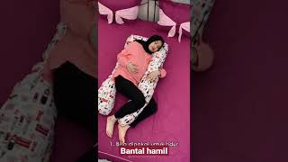 Bantal Hamil Maternity pillow size120x80 bantal ibu hamil tidur lebih nyaman (Cek Harga Di Komen)