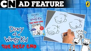 Diary of a Wimpy Kid | How To Draw Cartoons | Ad Feature | Cartoon Network UK 🇬🇧