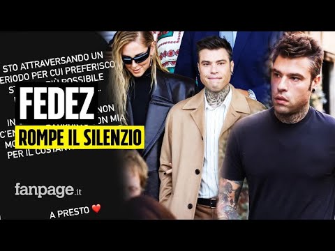 Fedez Rompe Il Silenzio: “Fase In Cui Voglio Stare Lontano Dai Social ...