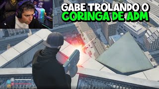 GABE TROLANDO O CORINGA DE ADM!! 🤣