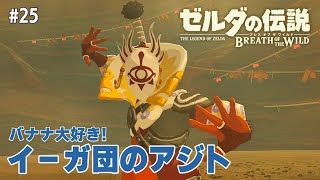 【ゼルダBotW】バナナ大好き！イーガ団が強すぎです…「ゼルダの伝説 ブレス オブ ザ ワイルド」【ブレワイ】#25