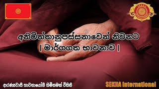 අනිමිත්තානුපස්සනාවෙන් නිවනට