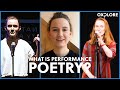 What is performance poetry?