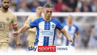 Leandro Trossard’s agents issue statement saying that he wants to leave Brighton