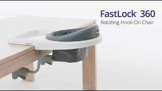 Chicco FastLock 360 Hook-On Chair Product Demonstration