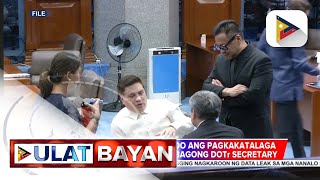 Mga senador, suportado ang pagkakatalaga kay Vince Dizon bilang bagong Kalihim ng DOTr