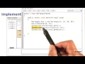 Implementing a Test Program - Intro to Java Programming