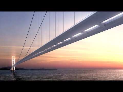 The Longest Suspension Bridge In The World, The Amazing Bridge, The ...