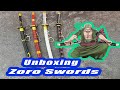 One Piece Zoro swords Unboxing-Sandai Kitetsu Shusui Wado Ichimonji Yubashiri