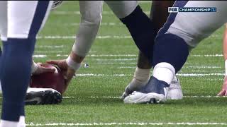 Greg Zuerlein 48 yard field goal to Force Overtime! - Rams at Saints - NFC Championship