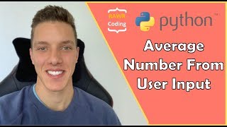 Output Average From User-Inputted Numbers | Python