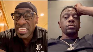 Shannon Sharpe Shuts Down Boosie Interview Request “We Don’t Pay Guest”