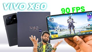 vivo X80 Detail Review 😍 Dimensity 9000 + Mast 90 FPS Gaming 🔥