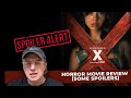 X  -  The POPCORN JUNKIES Horror Movie REVIEW (Some Spoilers)