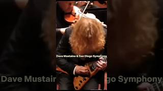 Dave Mustaine & San Diego Symphony #davemustaine #megadeth #fyp #sandiego #electricguitar #symphony