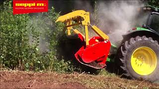 SEPPI M. - STARFORST II. - Forestry mulcher / trinciatrice forestale / Forstmulcher