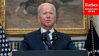 President Biden On Afghanistan: 'We Have Evacuated Since July Approximately 33,000 Persons'